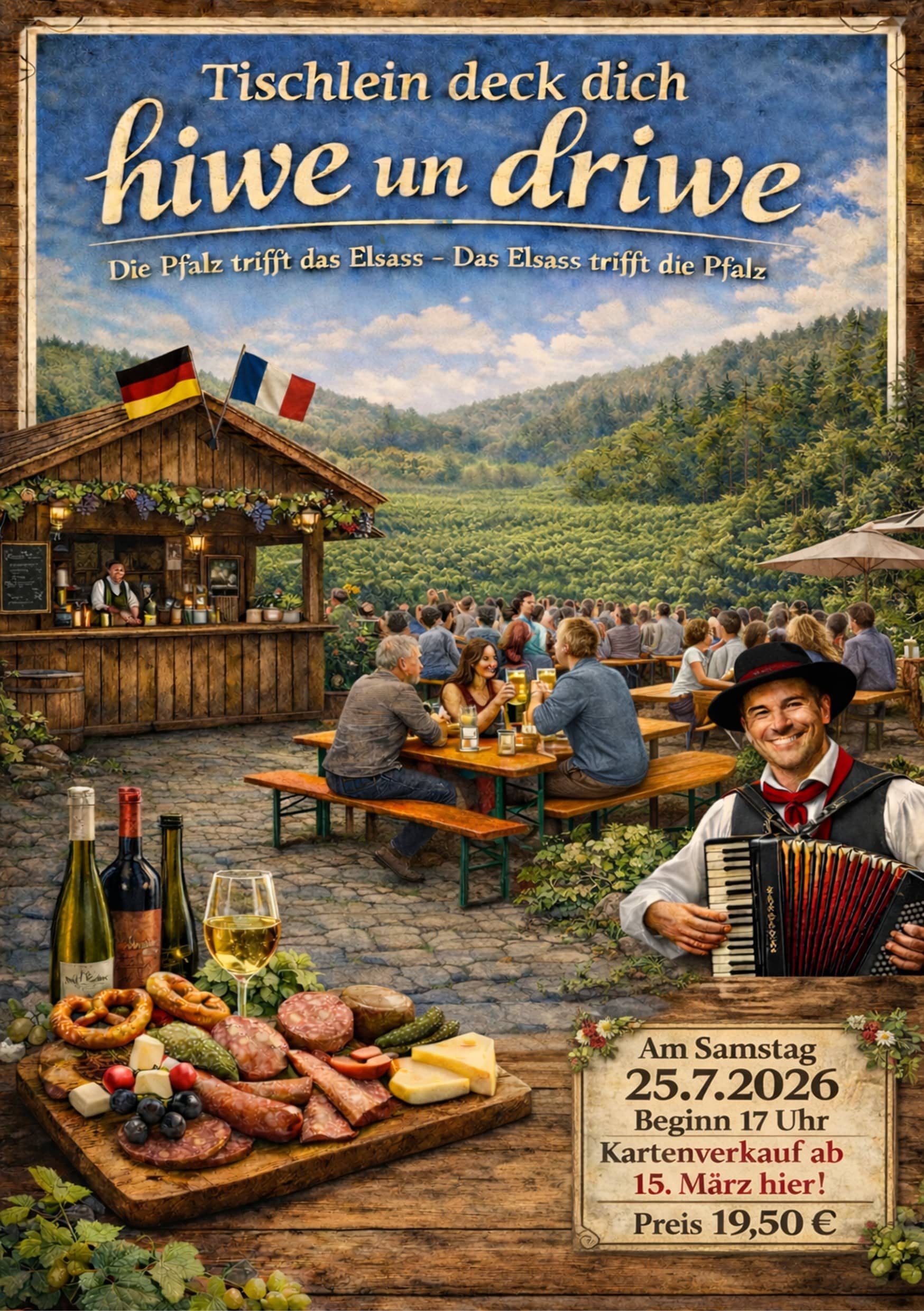 „Tischlein deck dich“ – hiwe un driwe