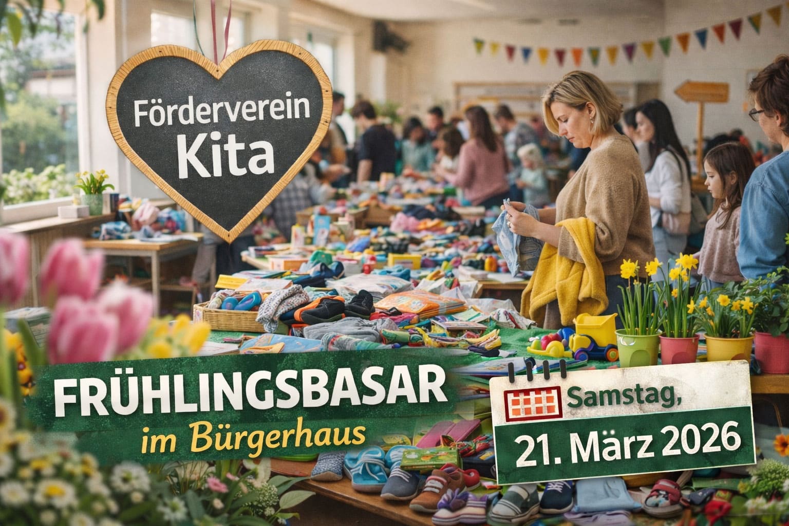 Kinderbasar im Bürgerhaus